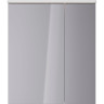 Шкаф зеркальный LEMARK ZENON 70х80 см 2-х дверный, с козырьком-подсветкой, с розеткой, белый глянец LM70ZS-Z